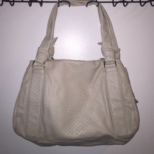 Cole Haan - Off-white Snakeskin Purse