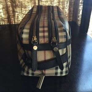 Authentic Burberry toiletry bag