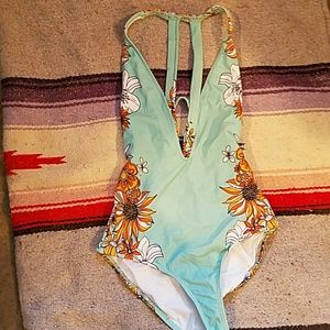 Flower one piece. Urban outfitters