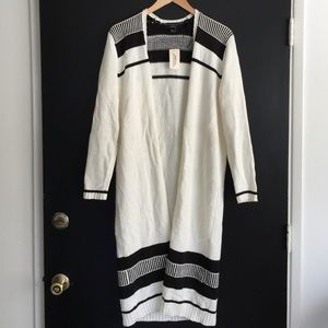 NWT long cardigan/sweater/duster F21 M