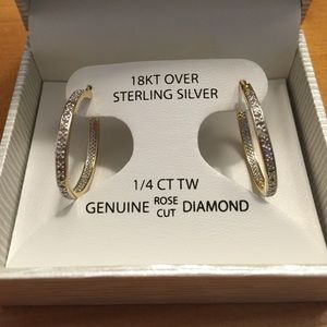 New pair of Diamond hoops