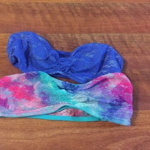 🎄Christmas Sale🎄 VS PINK lace bandeaus.