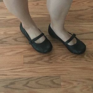 Mary Jane style non slip flats