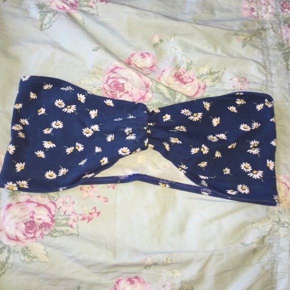 Floral American Apparel bandeau