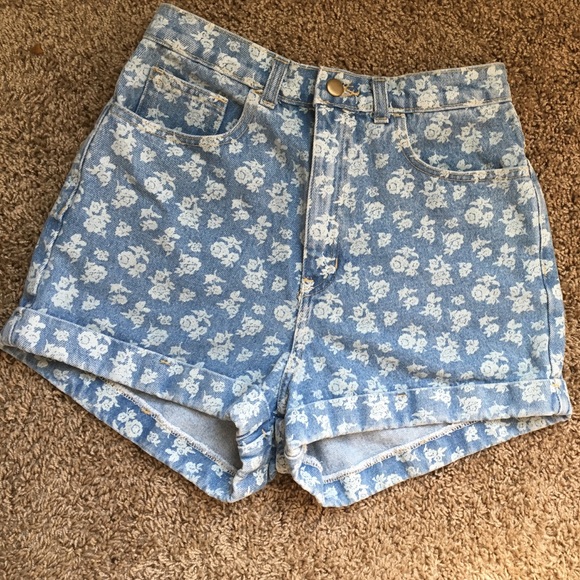 Floral American Apparel Shorts
