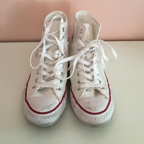 White high top converse!