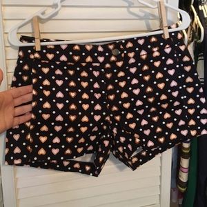 J. Crew Printed Trouser Shorts