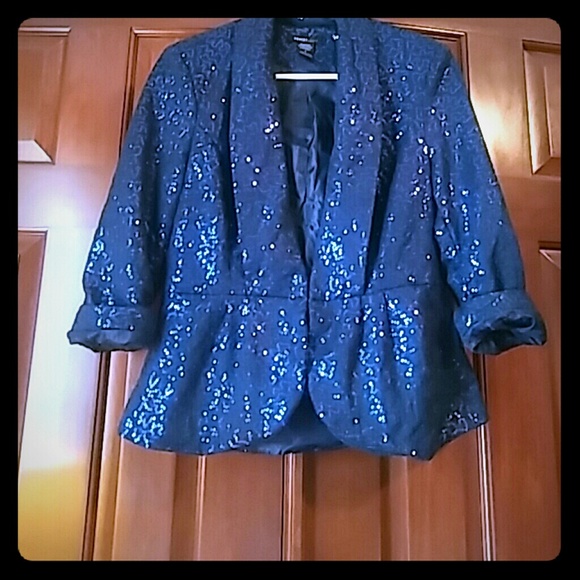 Sparkely Blue Blazer