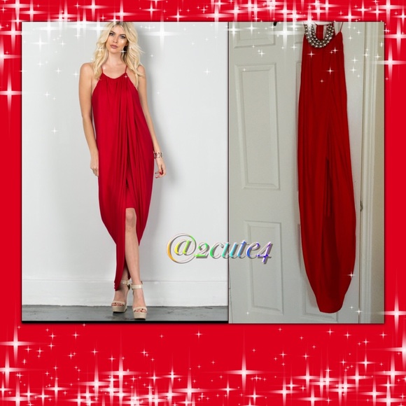 Drape Maxi Dress