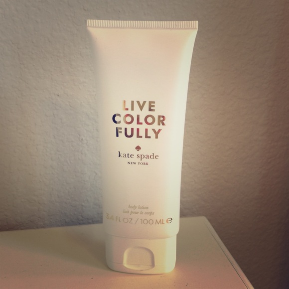 NEW kate spade live colorfully lotion