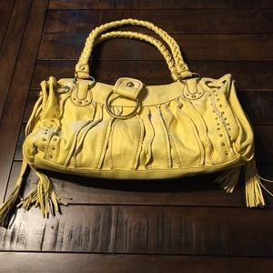 Yellow women's purse