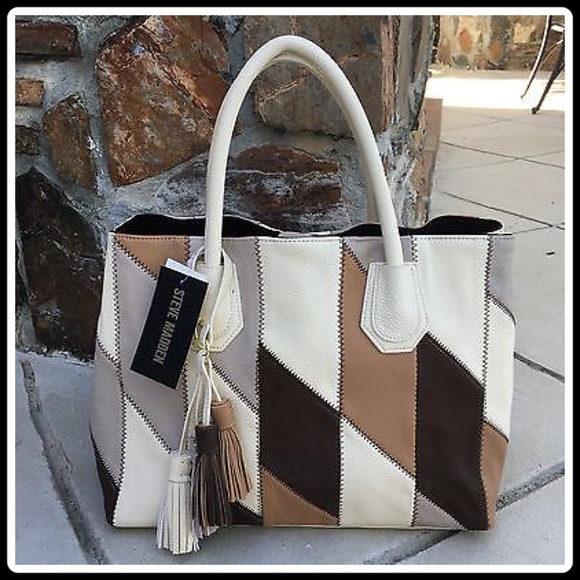 Steve Madden Handbags - 🔸FALL PREVIEW🔸PATCHWORK TOTE [STEVE MADDEN]