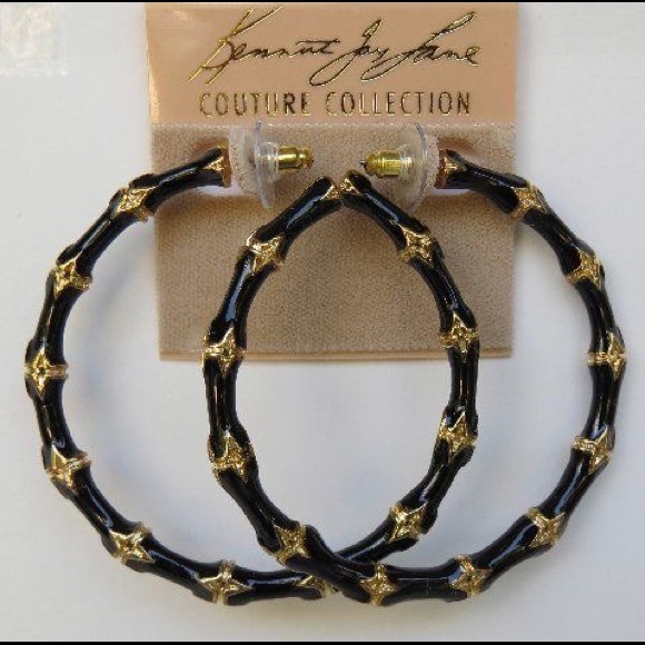 Kenneth Jay Lane Jewelry - Kenneth Jay Couture Collection Hoops