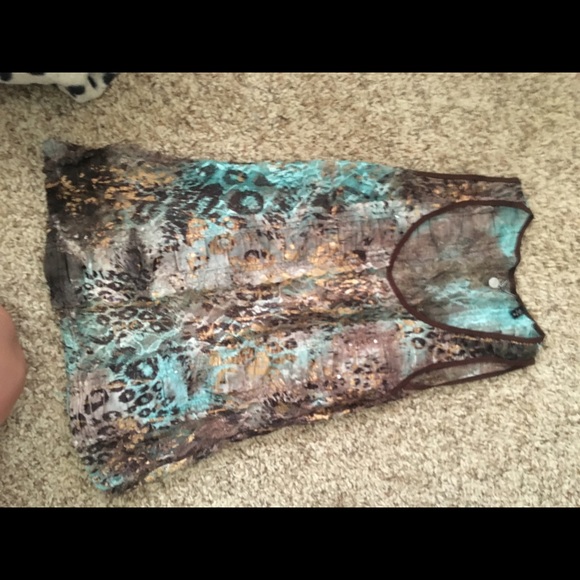 BKE Buckle Tank Top