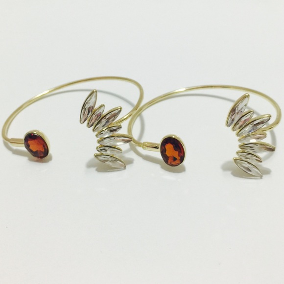 LAST • Diamond Gold Bangles