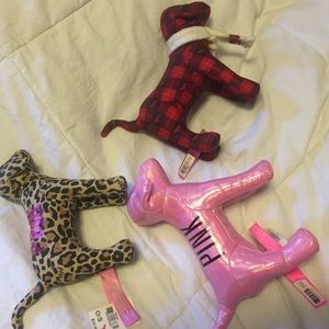 VS PINK plush dog bundle