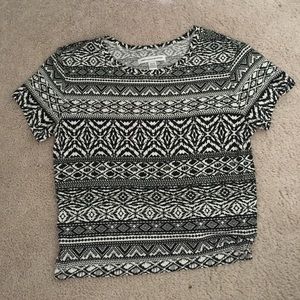 Tribal print tee