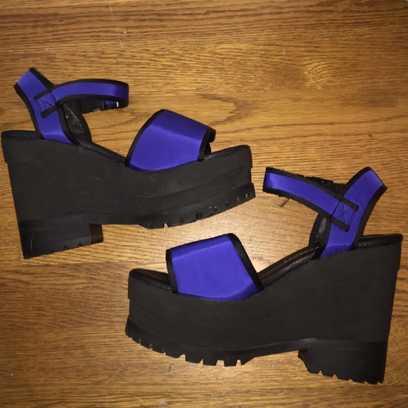 NEW VINTAGE Jeffery Campbell platforms - Picture 2 of 4