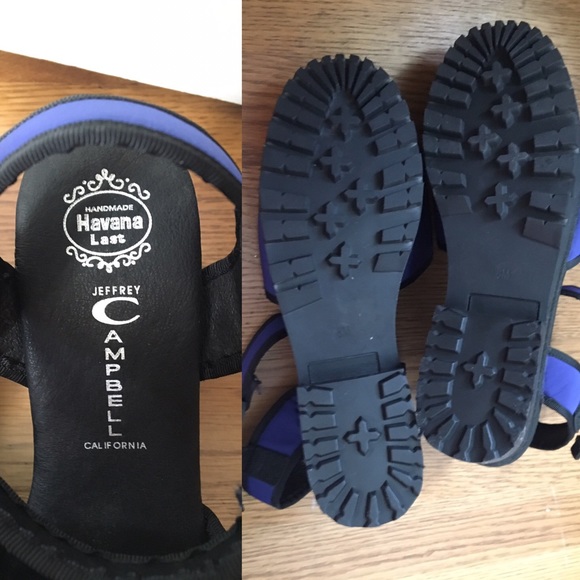 NEW VINTAGE Jeffery Campbell platforms - Picture 3 of 4