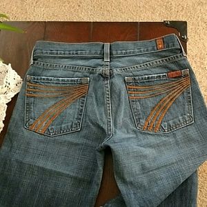 7 for all mankind Jeans size 27x 31.5
