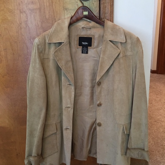 Mossimo suede coat. Size large