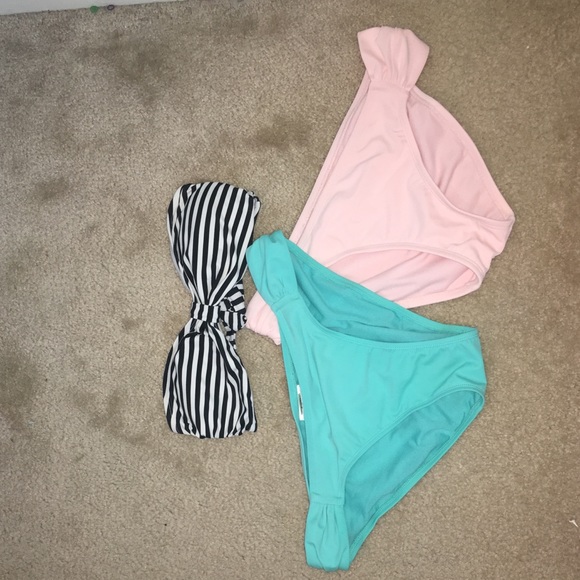 Bikini set all comes together.