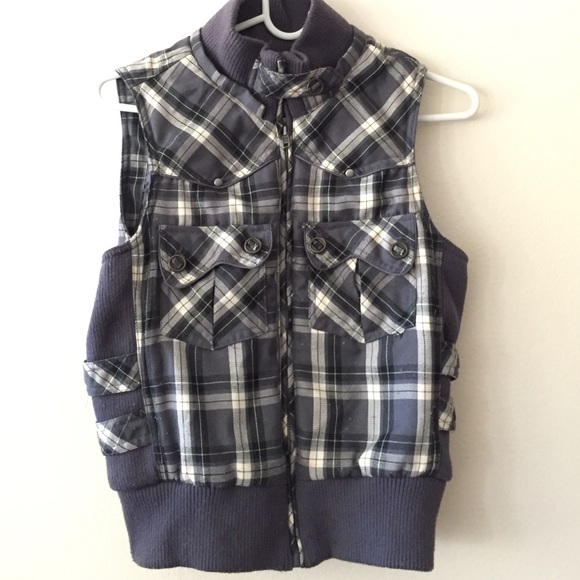 Forever 21 grey plaid best