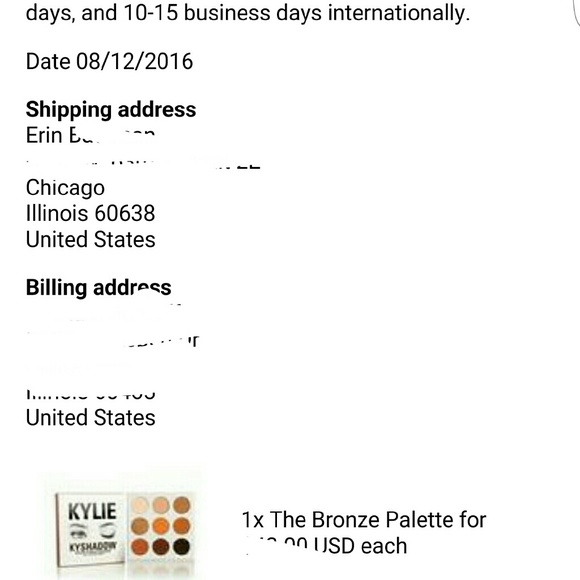 KYLIE | BRONZE PALETTE KYSHADOW - Picture 3 of 4