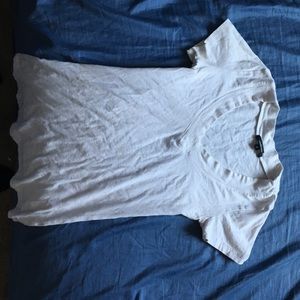 Plain white T-Shirt.