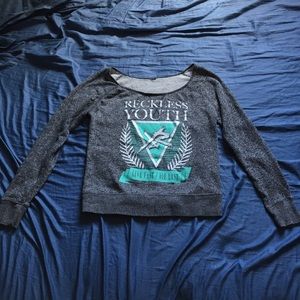 Thick, long sleeved Young&Reckless thermal.