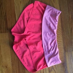 Lululemon pink shorts