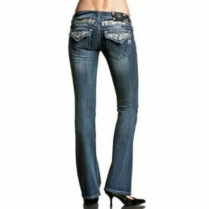 LIKE NEW Miss Me Wing Jean