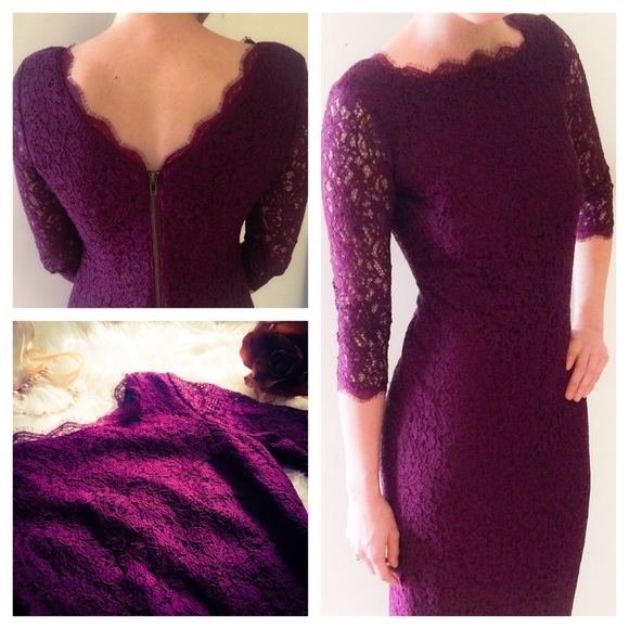 Adrianna Papell Dresses & Skirts - 🚫SOLD🚫Adrianna Papell purple dress 4P formal