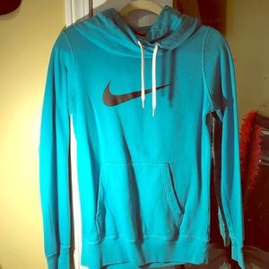 Turtle Neck Hooded Nike Sweatshirt