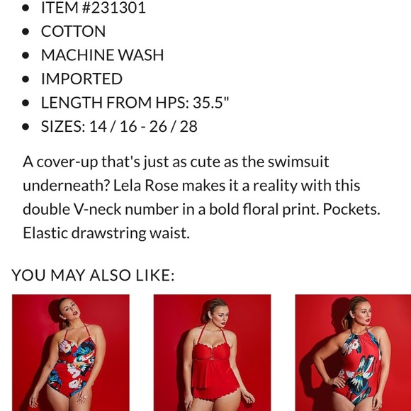 {closet clear out} Voila CoverUp Leila Rose 18/20 - Picture 2 of 4