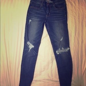 Super stretch dark Denim X jegging