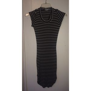Striped Bodycon Mini Dress