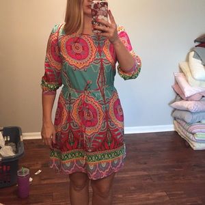 Botique bought colorful dress