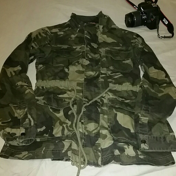 Brooklyn industries Camo military jacket