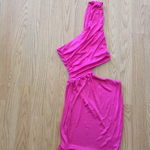 Guess by Marciano hot pink mini dress