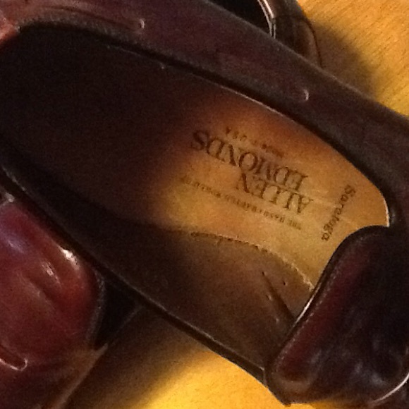 Allen Edmonds Saratoga Brown 9.5 Tassel Shoe