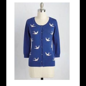 ModCloth Birdlandia Cardigan