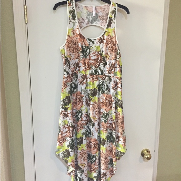 Floral print dress