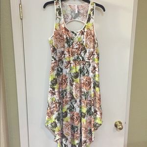 Floral print dress