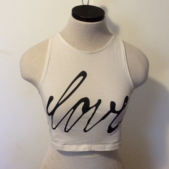 Love Crop Top