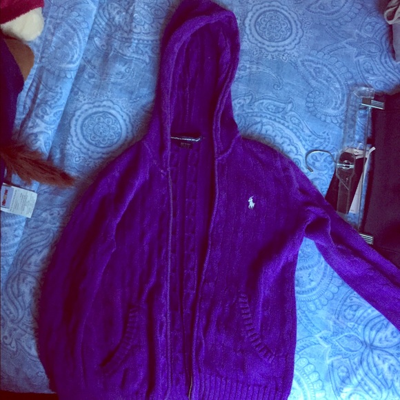 Hooded Zip-up Ralph Lauren Sweater