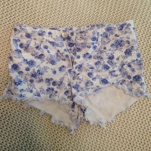 Floral Print Shorts