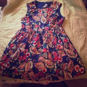 Forever 21+ Cobalt Blue Dress