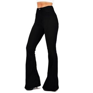 NEW! High Waist Fitted Bell Bottoms