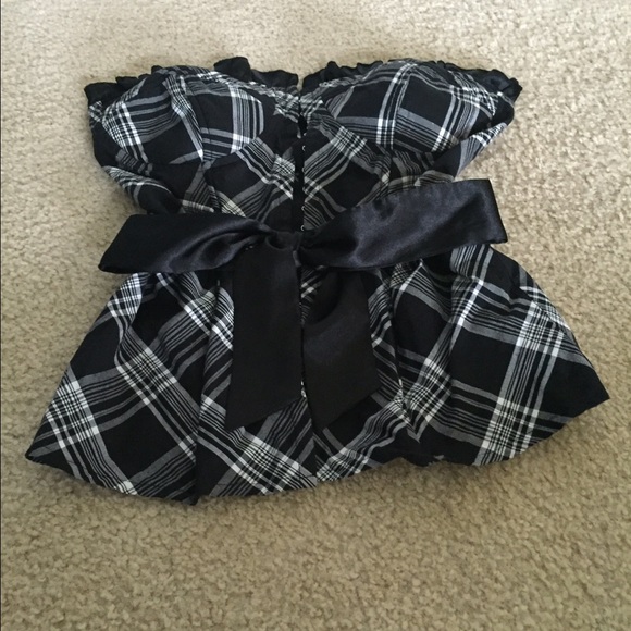 Bustier Front tie